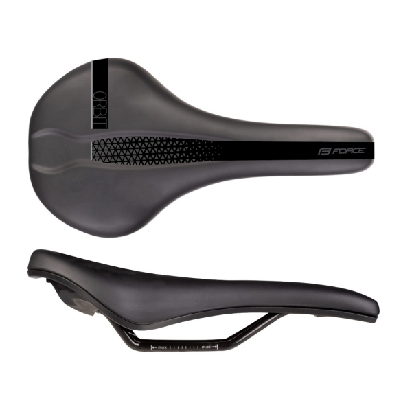 sedlo FORCE ORBIT sportovní, černé