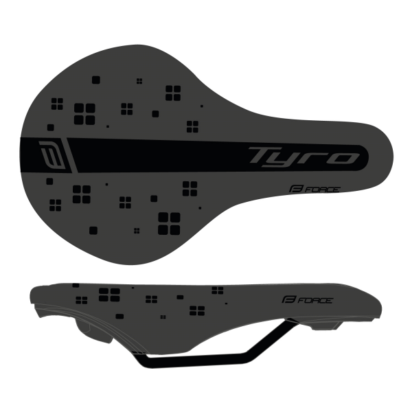 sedlo FORCE TYRO 24" dětské, černé