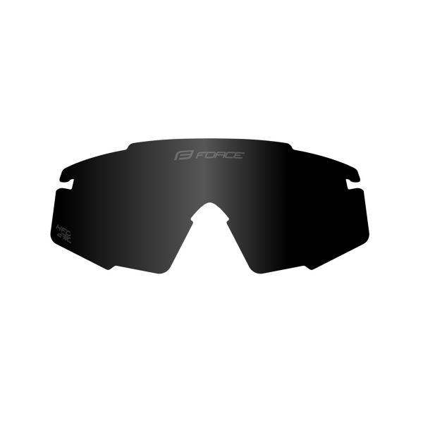 sklo náhradní FORCE MANTRA, zrcadlové černé