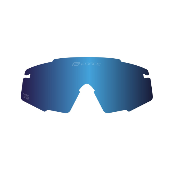 sklo náhradní FORCE MANTRA, zrcadlové modré