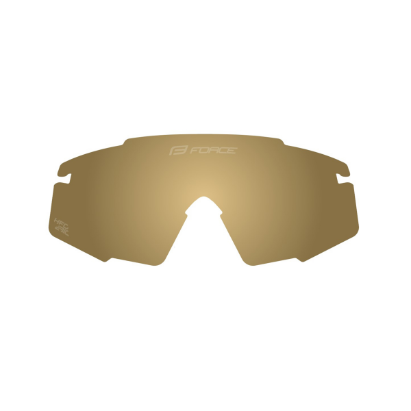 sklo náhradní FORCE MANTRA, zrcadlové zlaté