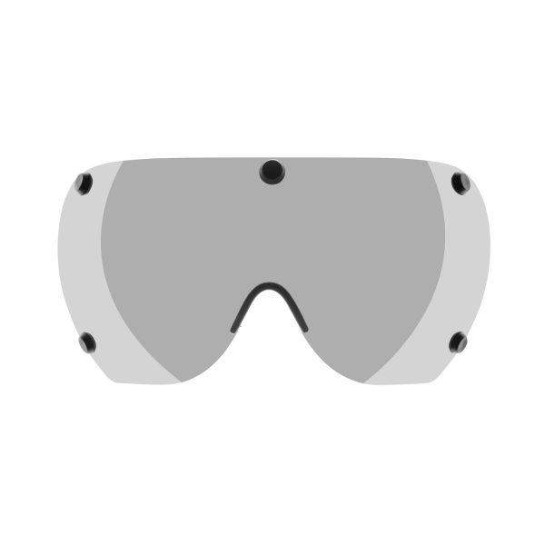 sklo náhradní k přilbě FORCE SPRINTER, čiré