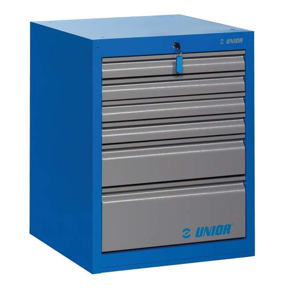 skříň dílenská UNIOR 6 široká 663x650x870 mm