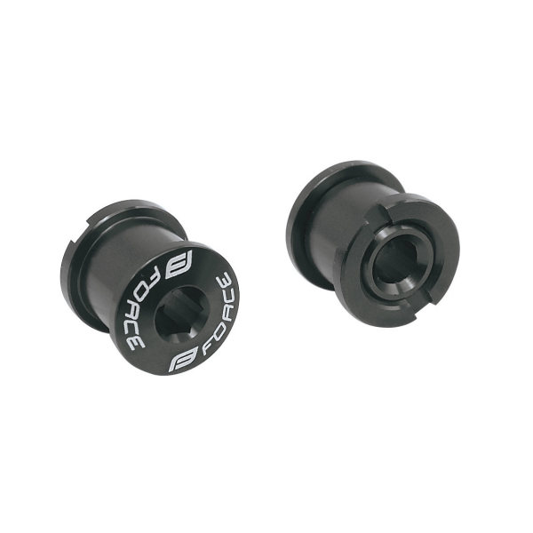 šrouby+matice FORCE na převodníky sada 5 ks, černé