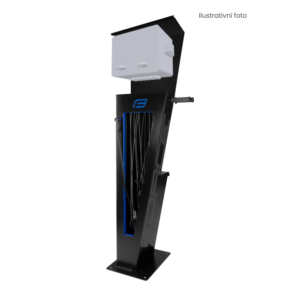 stojan nabíjecí FORCE SOS E-BIKE, 4P-2U,1B,1Bs+1Z