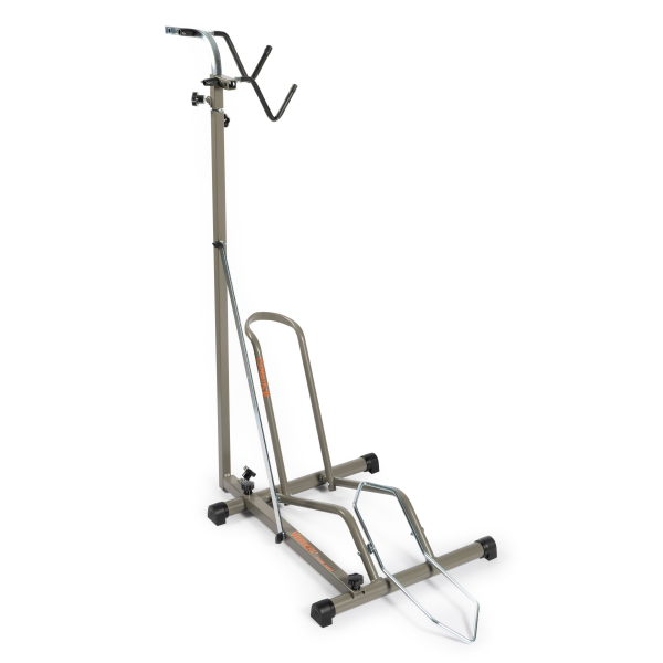 stojan STABILUS VERTICAL na vystavení kola, šedý