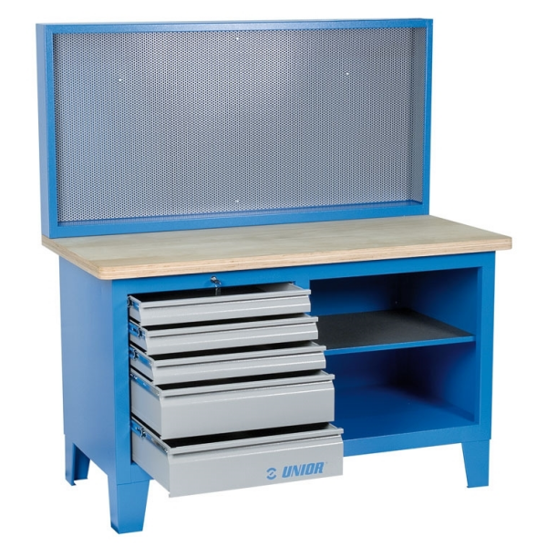 stůl pracovní UNIOR s panelem