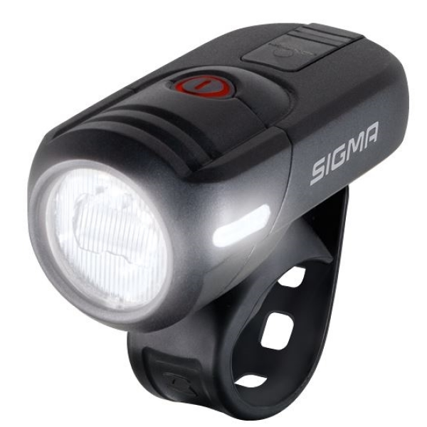 světlo přední SIGMA AURA 45 USB, černé