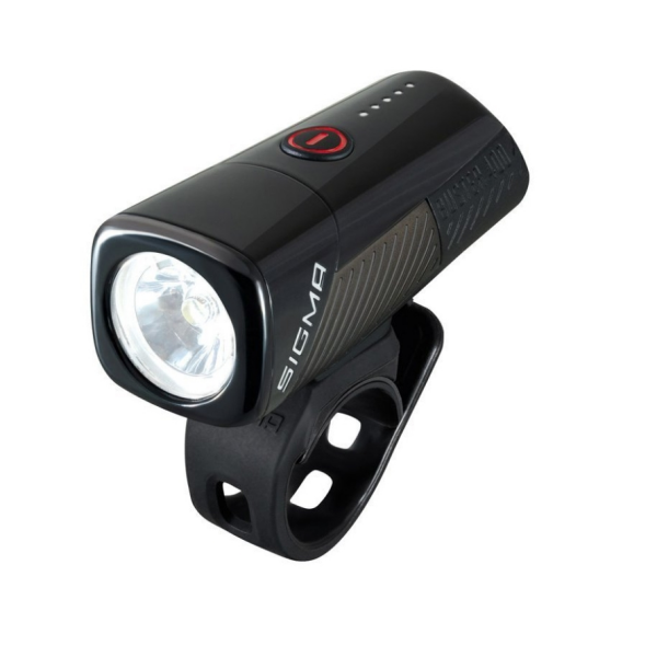 světlo přední SIGMA BUSTER 400 USB, černé
