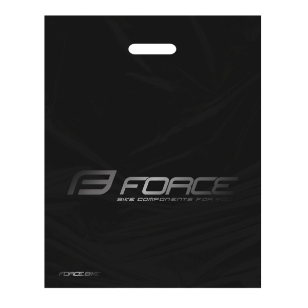 taška FORCE igelitová 40x50 cm, černá