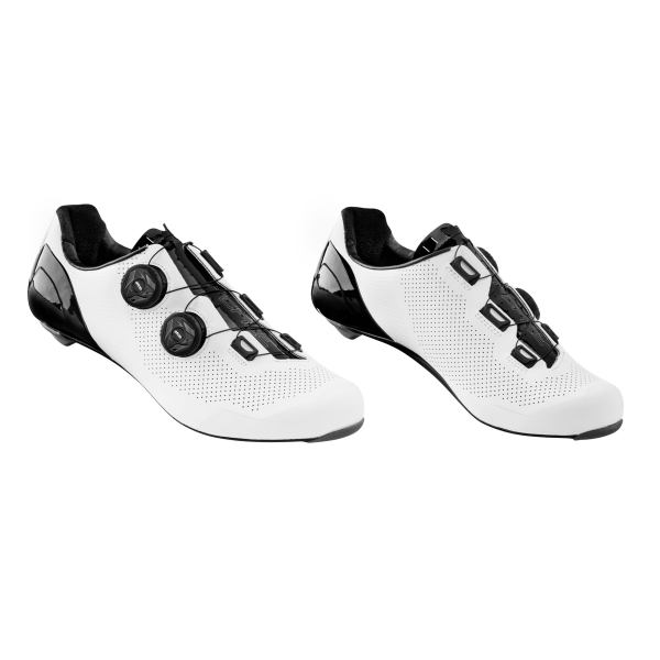 tretry FORCE ROAD WARRIOR CARBON, bílé 42