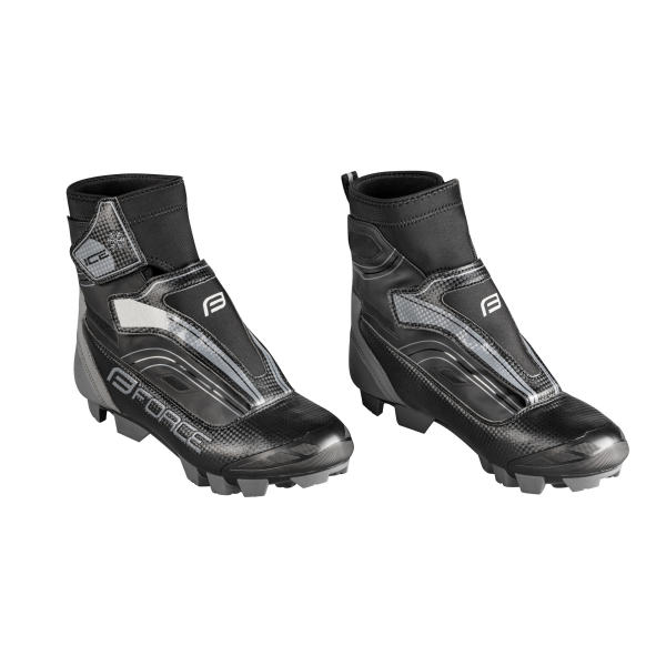 tretry zimní FORCE MTB ICE21, černé 45