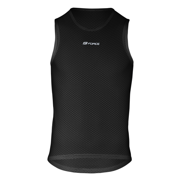 triko funkční FORCE VENT bez rukávů, černé L