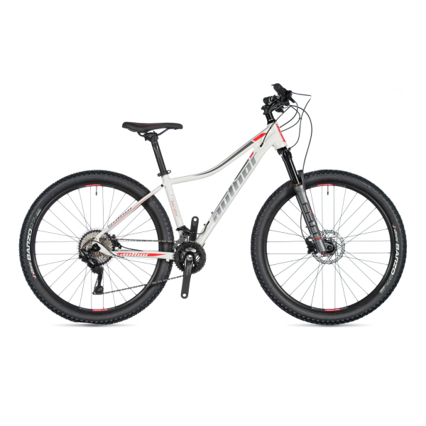 Author Instinct ASL 27,5 18" bílá/stříbrná/červená