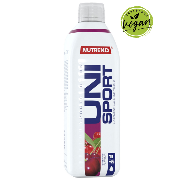 Unisport, 1000 ml cherry
