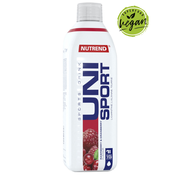 Unisport, 1000 ml malina a brusinka