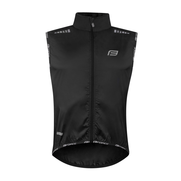 vesta FORCE V48, plná záda, černá L