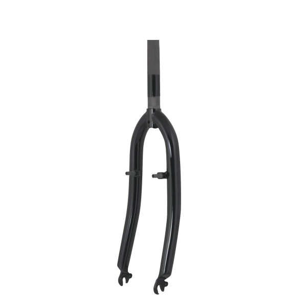vidlice FORCE MTB 24" Fe 1" závit, černá lesklá