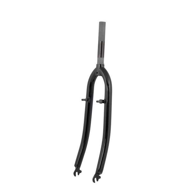 vidlice FORCE MTB 26" Fe 1" závit, černá lesklá