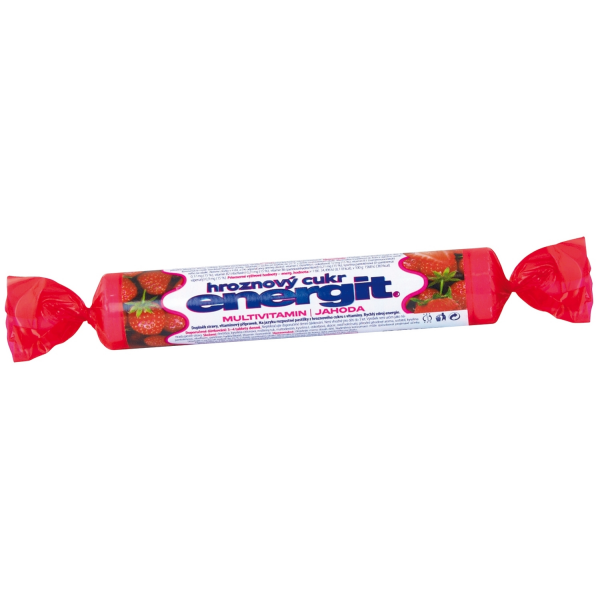 VITAR Energit Hroz. cukr multivit., 17 tab. jahoda