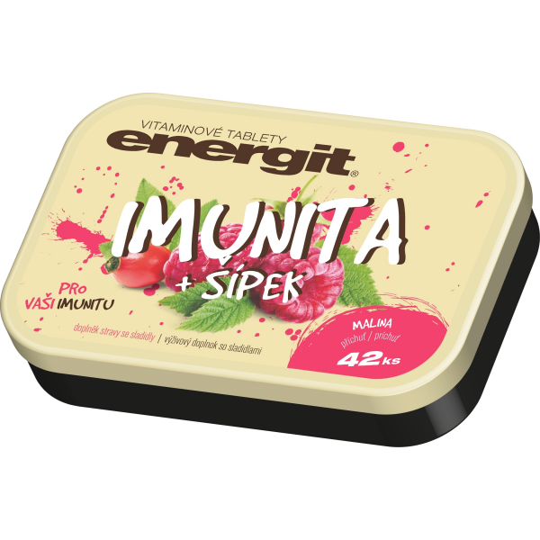 VITAR Energit Imunita, 42 tablet malina