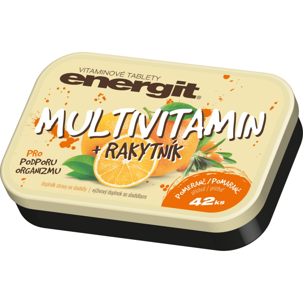 VITAR Energit Multivitamin, 42 tablet pomeranč