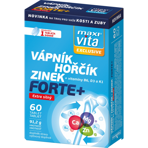 VITAR Maxi Vita Excl Vápník–hořčík–zinek forte+