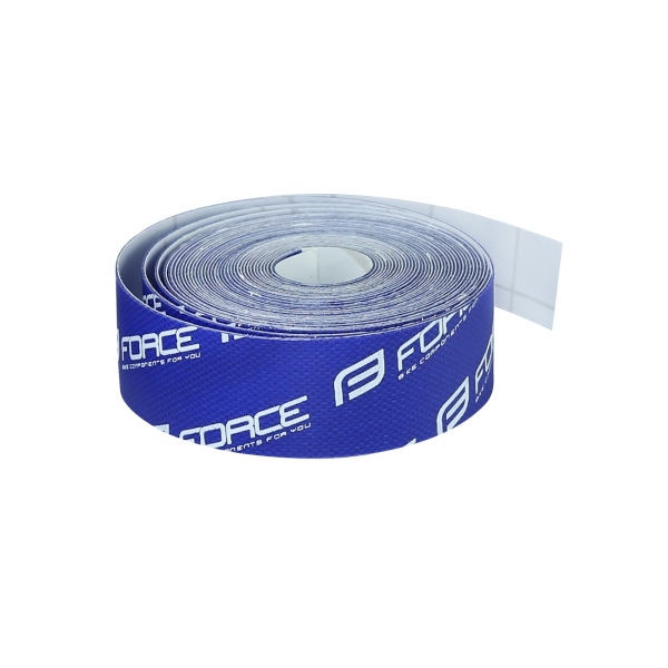 vložka ráfková FORCE lepící 19mm x 1m, modrá