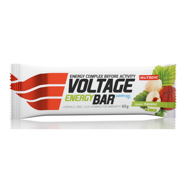 Voltage Energy Bar, tyčinka, 65 g lískový ořech