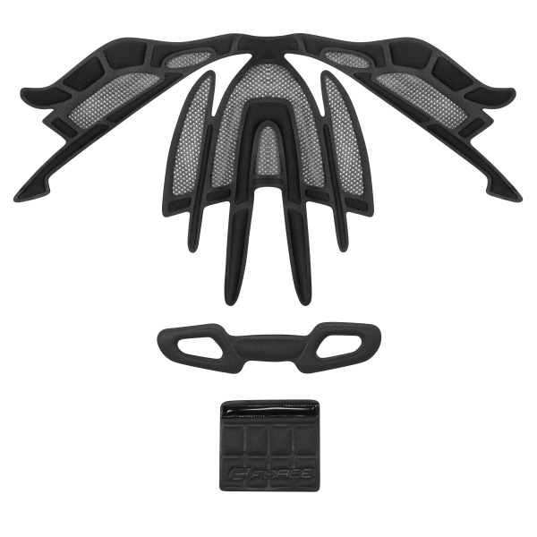 výstelka přilby FORCE LYNX, černá UNI 5mm