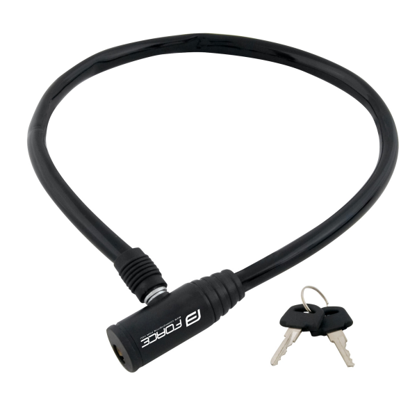 zámek F ECO klíčkový bez držáku 70cm/5mm, černý