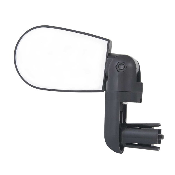 zpětné zrcátko F MINI na řídítka oboustranné,černé