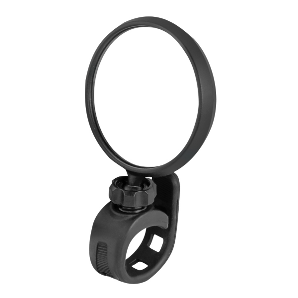 zpětné zrcátko F otočné silikonový držák, černé