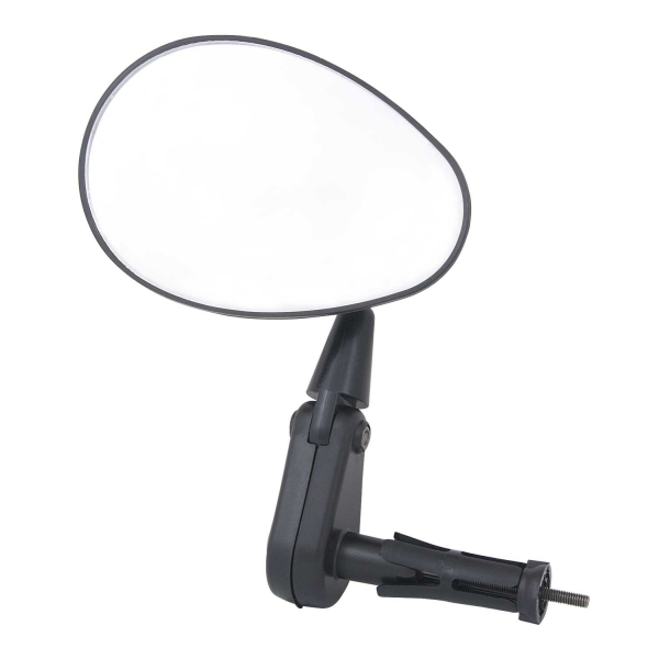 zpětné zrcátko FORCE na řídítka oboustranné, černé