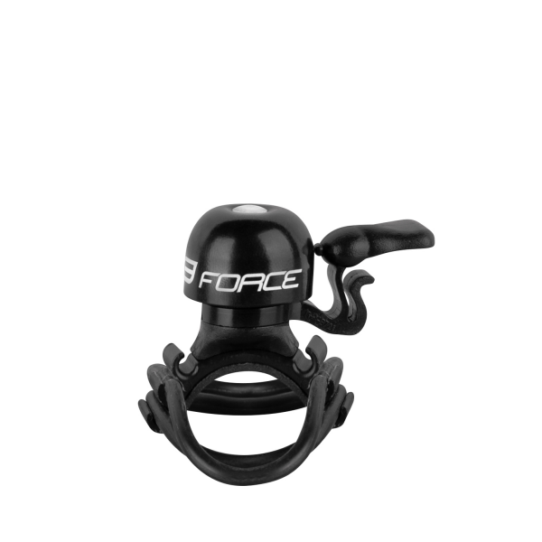 zvonek FORCE CHICK mosaz/plast 19,2-31,8mm, černý